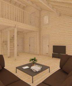 Le chalet – Porto (9m x 13m), 68mm
