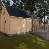 Le chalet – Scandi 3,7 m x 5,4 m 44mm