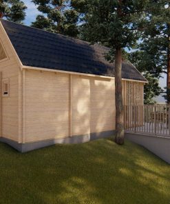 Le chalet – Scandi 3,7 m x 5,4 m 44mm