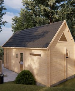 Le chalet – Scandi 3,7 m x 5,4 m 44mm