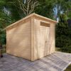 Abri de jardin Toronto 3m x 3m, 28mm