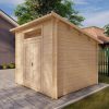 Abri de jardin Toronto 3m x 3m, 28mm