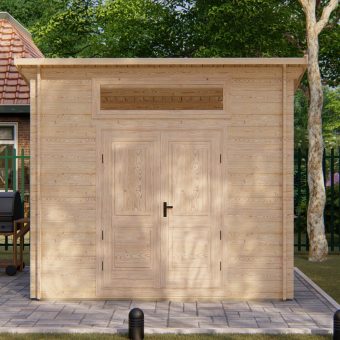 Abri de jardin Toronto 3m x 3m, 28mm