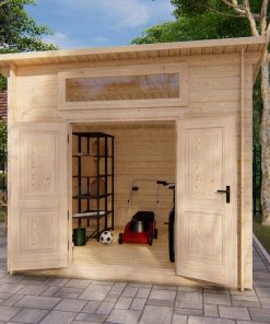 Abri de jardin Toronto 3m x 3m, 28mm
