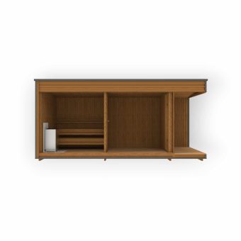 Sauna de luxe 2.3 m x 5.4 m