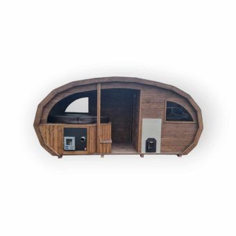 Sauna et bain nordique 5 m /2.4 m