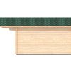 Abri de jardin Alva 3x4m, 28mm