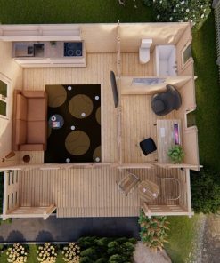 Maison de jardin Padova (6m x 4.5m)