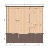 Maison de jardin Padova (6m x 4.5m)