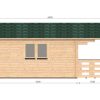 Maison de jardin Padova (6m x 4.5m)