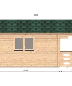 Maison de jardin Padova (6m x 4.5m)