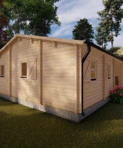 Le chalet – Scarlett 7 x 10.2m, 44 mm