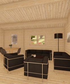 Le chalet – Scarlett 7 x 10.2m, 44 mm