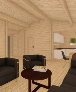 Le chalet – Scarlett 7 x 10.2m, 44 mm