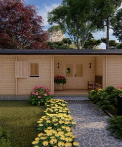 Le chalet – Scarlett 7 x 10.2m, 44 mm