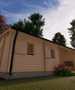 Le chalet – Scarlett 7 x 10.2m, 44 mm