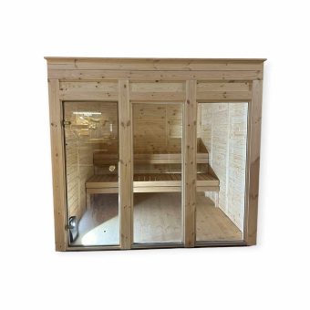 Éco-sauna 2.4 m x 2.4 m