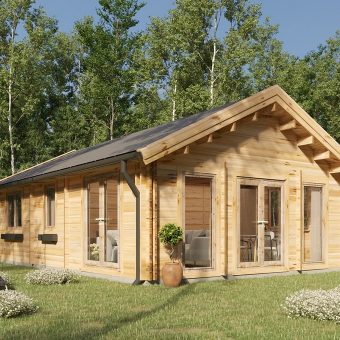 Le chalet Woodland 54 m²