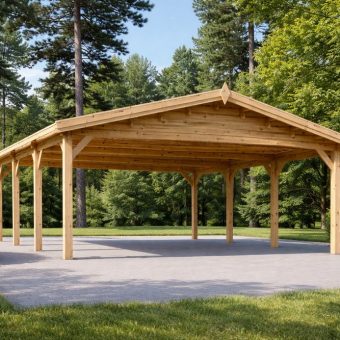 Carport 36 m²