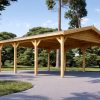 Carport 36 m²