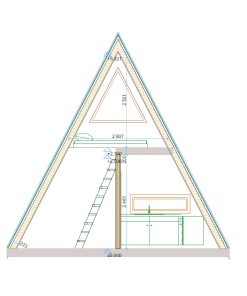 A-frame Midi 32 m²
