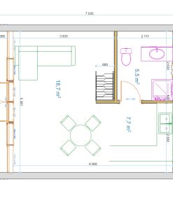 A-frame Midi 32 m²