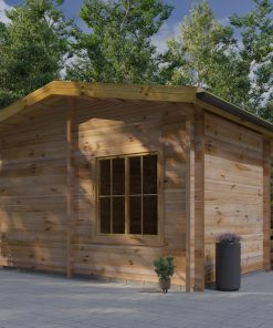 Maison de jardin EVELYN (6m x 6m), 44mm