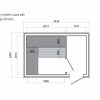Sauna de luxe 2.3m x 3.4m