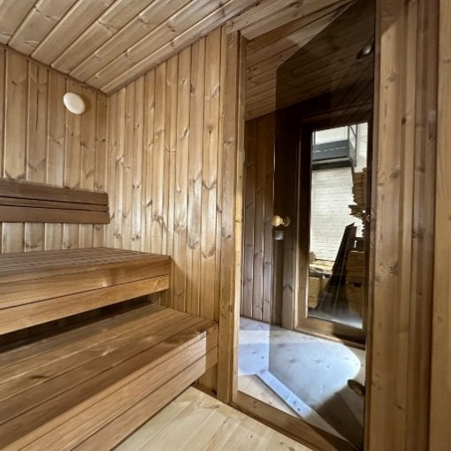 Sauna de luxe 2.3m x 3.4m