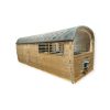 sauna et bain nordique combinés en Thermowood de 5,9 m