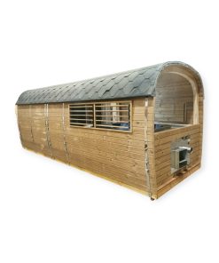 sauna et bain nordique combinés en Thermowood de 5,9 m