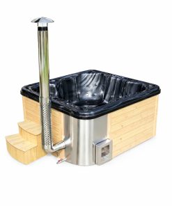 Jacuzzi avec insert en acrylique 2,2 m x 2,2 m
