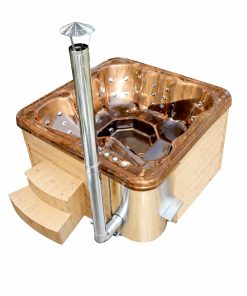 Jacuzzi avec insert en acrylique 2,2 m x 2,2 m