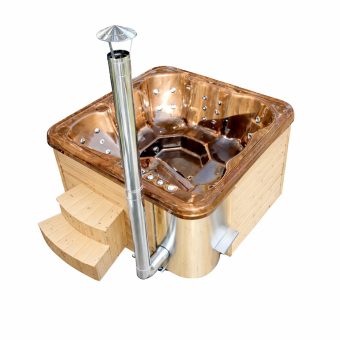 Jacuzzi avec insert en acrylique 2,2 m x 2,2 m
