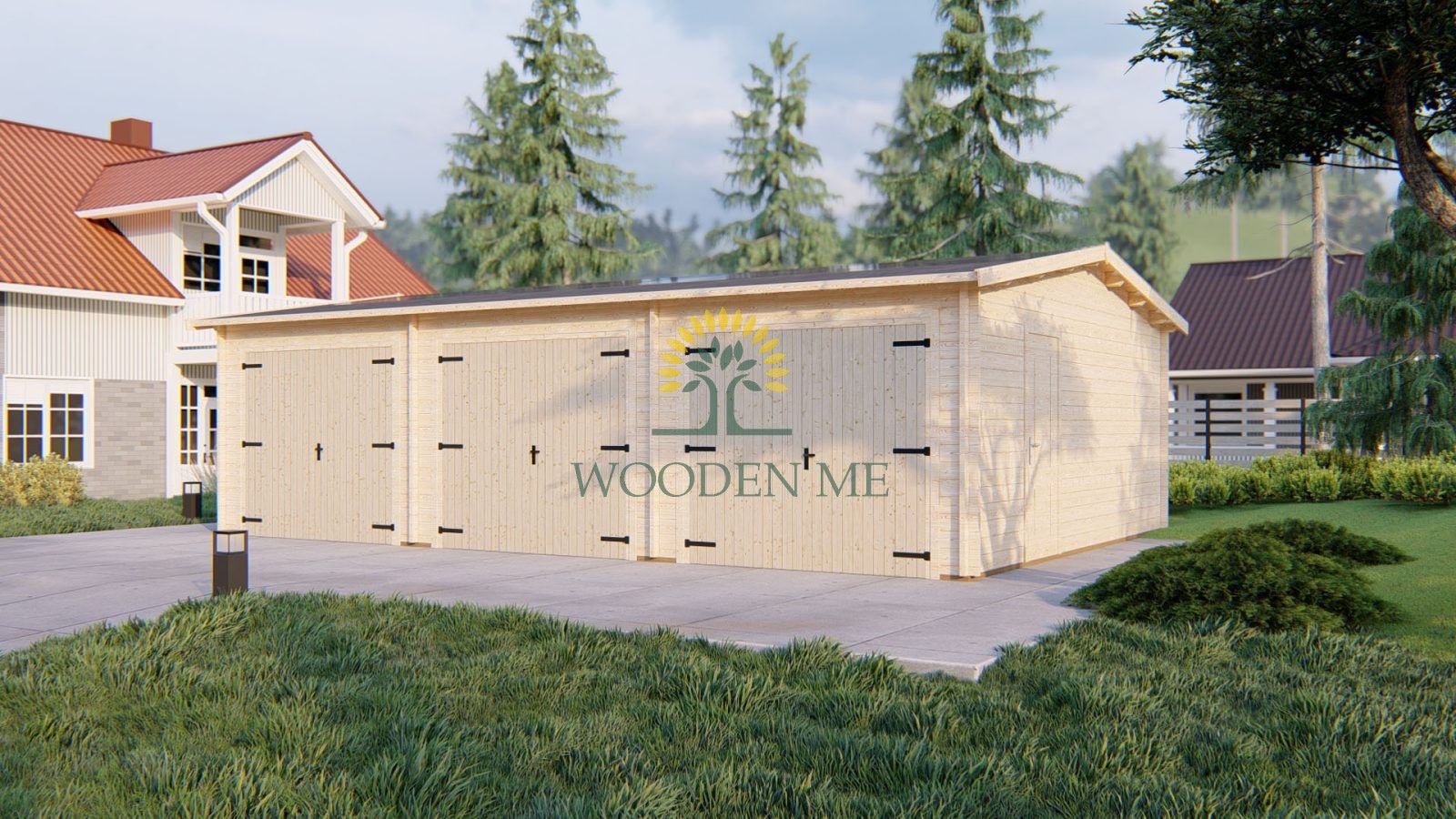 Triple Garage 6m x 9m