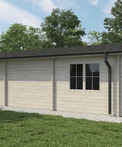 Garage double 54 m² (6 × 9 m), 44 mm