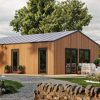 Cabane isolée Kaia 9,34 × 6,14 m