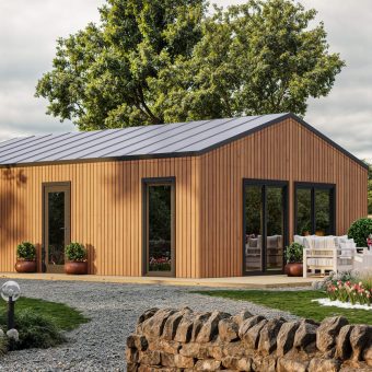 Cabane isolée Kaia 9,34 × 6,14 m