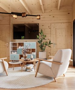 Chalet Moderne Isolé Verno 7,74 × 5,34 m