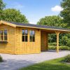 Carport avec Abri 30 m² (4 m x 7,5 m)