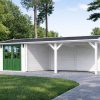 Carport avec Abri 30 m² (4 m x 7,5 m)