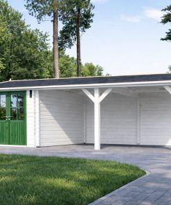 Carport avec Abri 30 m² (4 m x 7,5 m)