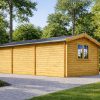Carport avec Abri 30 m² (4 m x 7,5 m)