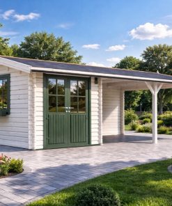 Carport avec Abri 30 m² (4 m x 7,5 m)