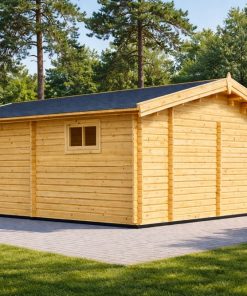 Abri de jardin 6x6 avec terrasse TOR 36 m²