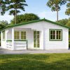 Abri de jardin 6x6 avec terrasse TOR 36 m²