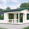 Abri de jardin 6x6 avec terrasse TOR 36 m²