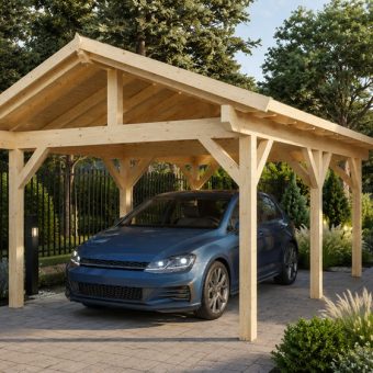 Abri Voiture Niki 23 m²